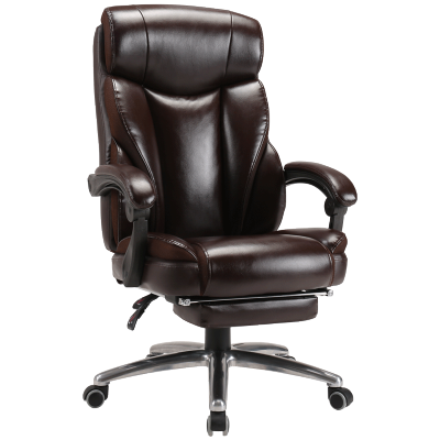 慧采云 老板椅可躺大班椅椅子办公椅书房电脑椅商务办公室升降转椅带搁脚