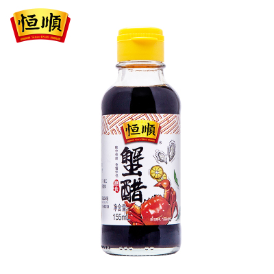 恒顺蟹醋155ml 镇江香醋特产好蟹配好醋 纯酿造食醋