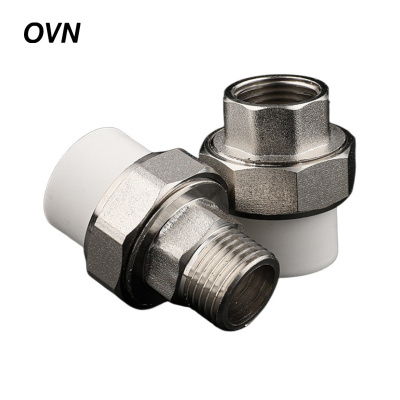 OVN PPR外丝活接 20PPR铜 个