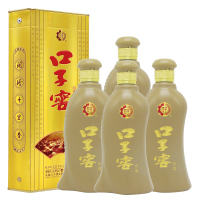 [口子窖年货节]口子窖5年型五年型40.8度400ML*4瓶兼香型白酒整箱装口子酒