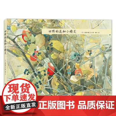 田野的花和小精灵 (日)安野光雅 文图;李丹 译 儿童6-12周岁小学生一二三四五六年级课外阅读经典文学故事书目书籍