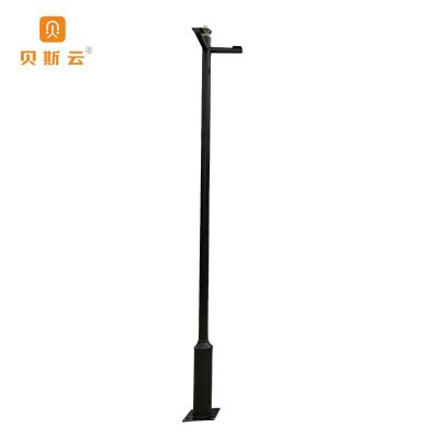 贝斯云 监控立柱 镀锌管-高3米114变76CM 个