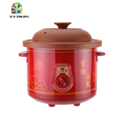 电动煲汤锅电子全自动电沙锅养生电炖炖锅砂锅家用插电预约煮粥锅 FENGHOU 预约款6升(适合6-8人)