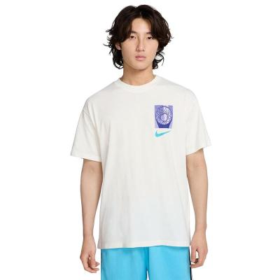 耐克(NIKE)宽松版Max男士篮球短袖T恤休闲运动潮牌圆领百搭夏装