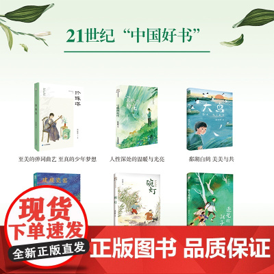 “中国好书”六册《珍珠塔》《宝桃的村庄》《碗灯》《大鸟》《建座瓷窑送给你》《逐光的孩子》