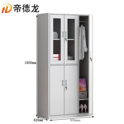 帝德龙五门衣柜员工宿舍存包柜储物柜Y04