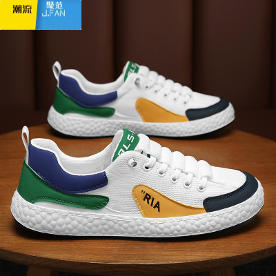 聚范一脚蹬男鞋2024新款夏季透气潮流潮鞋经典百搭舒适时尚运动休闲鞋