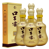 [口子窖年货节]口子窖10年型 十年型41度500ML*4瓶兼香型白酒整箱装口子酒