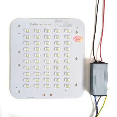 LED灯源 198×181MM-3030-5C10B-50W白光/个