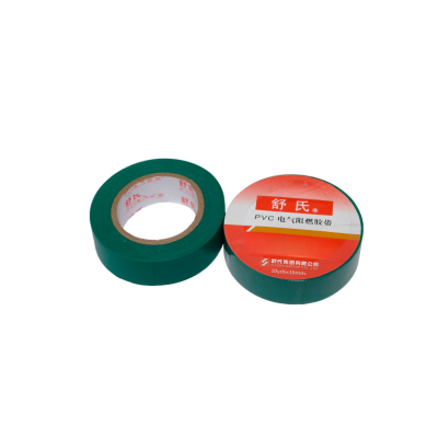 舒氏 PVC电气阻燃胶带 10yds*18mm绿色 卷