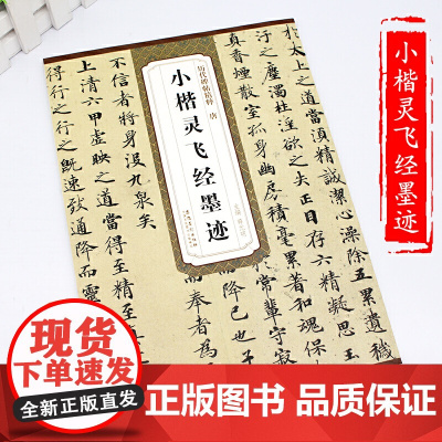 历代碑帖精粹·唐 小楷灵飞经墨迹