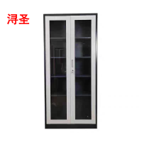 浔圣 双色通玻文件柜1850*900*390/个