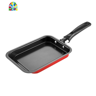 迷你煎蛋锅蛋糕卷小煎盘不粘平底锅 送铲烘焙工具WK3003绿色 FENGHOU 绿色