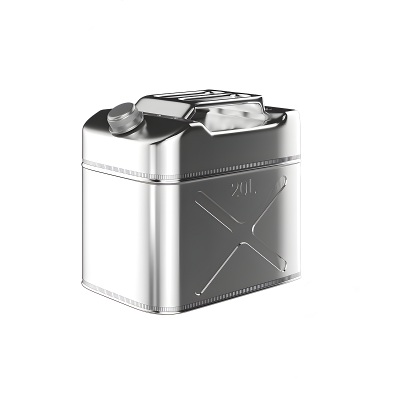 鸿启纳 不锈钢汽油桶 HQN-YT06[304]升级加厚 方形 20升 (单位:个)