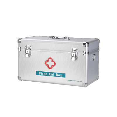 翌嘉YJ4122334 铝合金医药箱家用收纳箱应急医药箱 16寸 405*220*230