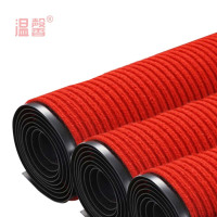 温馨 双条纹地垫 大红色1米宽 米