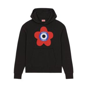 高田贤三(Kenzo)棉99弹性纤维1男士运动卫衣宽松版型大logo连帽套