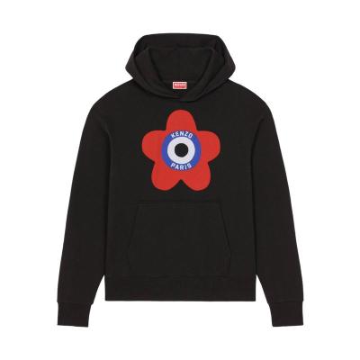 高田贤三(Kenzo)棉99弹性纤维1男士运动卫衣宽松版型大logo连帽套