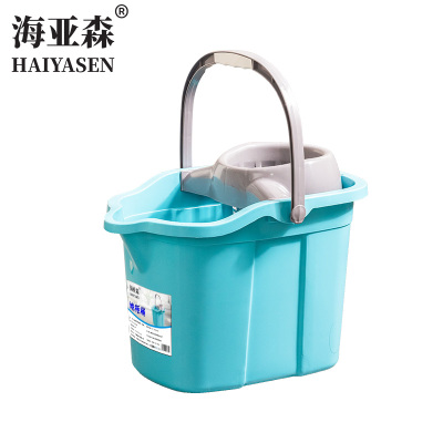 海亚森 塑料地拖桶 天蓝色 32.5*42*34.5cm TK-2032