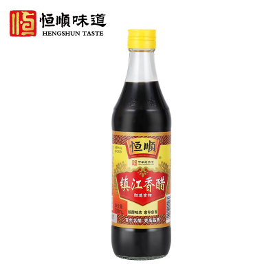 恒顺 糯米酿造镇江香醋 凉拌调味海鲜饺子醋 500ml