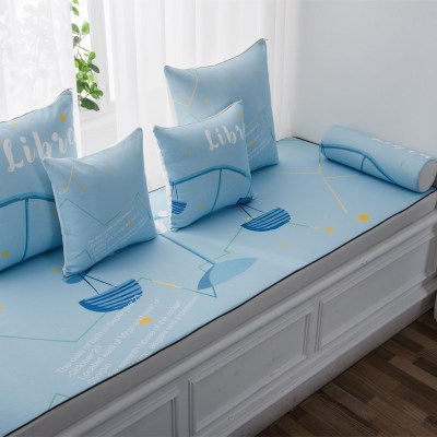 家柏饰(CORATED)北欧高密度乳胶飘窗垫窗台垫定做榻榻米阳台海绵垫沙发毯坐垫 天秤座 15cm飘窗垫