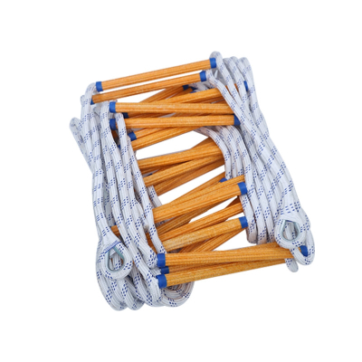 易企采 20米软梯绳梯逃生软梯检查工程梯家用防滑耐磨攀爬救援梯安全绳梯