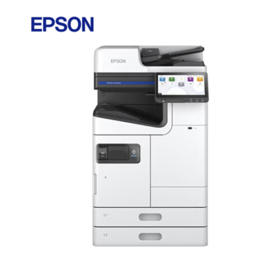 爱普生(EPSON)AM-M5500a A3+企业级墨仓式阵列黑白数码复合机(双纸盒+工作台+上门安装)