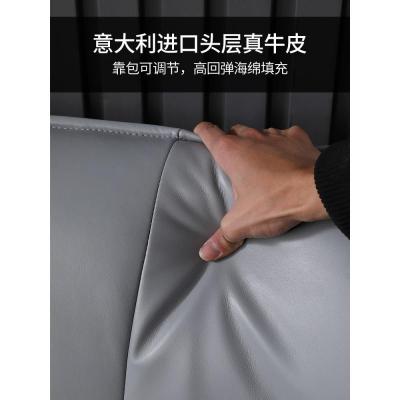 森美人北欧皮床床小户型1.5米现代简约纳帕皮1.8米床双人床