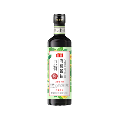 海天有机酱油500mL/瓶