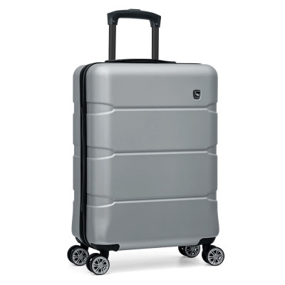 爱华仕(OIWAS)旅行箱 差旅收纳箱密码锁行李箱 拉杆箱OCX6639-20 银色 20英寸