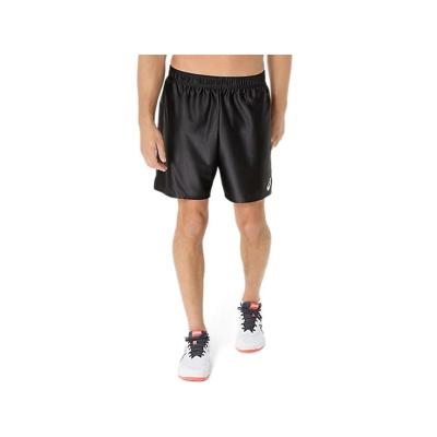 Asics男子运动游戏裤拼接连帽宽松透气训练跑步裤