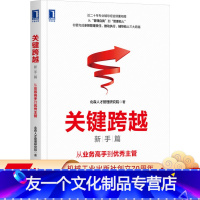 [友一个正版] 关键跨越 新手篇 从业务高手到优 秀主管 北森人才管理研究院 团队 新经理人 职场晋升 个人转型