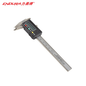 力易得(ENDURA)E0541不锈钢数显游标卡尺 带表游标卡尺 150mm 1把(货期3-5天)