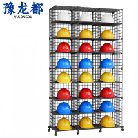 豫龙都 安全帽架子 八层 个