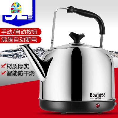 封后电热烧水壶304不锈钢自动断电保温家用大容量老式吊子4L56L8L茶壶 FENGH 3L普通手动款-无电源线201不