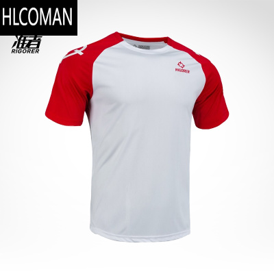 HLCOMANCUBA运动T恤男短袖圆领可定制印字印号透气篮球跑步训练上衣