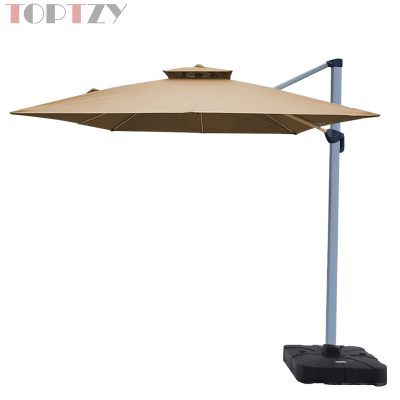 探在途 TZT5072116 户外遮阳伞庭院伞别墅露天花园罗马伞 3.0米 铝合金款