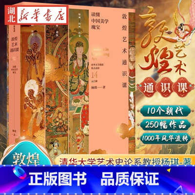 [正版]敦煌艺术通识课 清华大学教授写给大众的14堂入门课 杨琪著 中国美术五千年作者 中国美学创造 出版社图书 书店