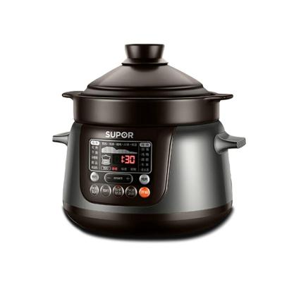 苏泊尔(SUPOR)电炖锅电炖盅煲汤锅炖汤锅煮粥锅精控快速炽陶电炖锅智能全自动家用慢炖煲汤文火煨汤陶罐瓦罐汤 精控快速系
