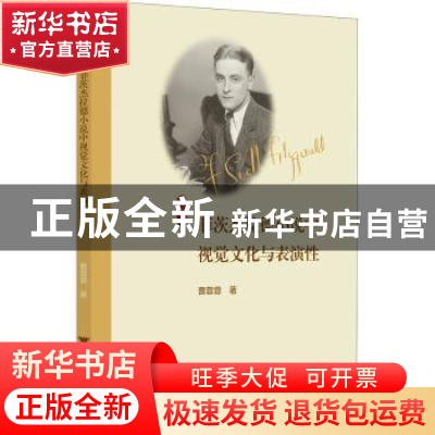 正版 菲茨杰拉德小说中视觉文化与表演性/外国文学研究丛书 曹蓉