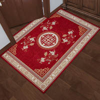 京城派 多尼尔进门地垫入户地毯门厅地垫轻奢中式吸水吸油地毯厨垫满铺防水耐脏厨房脚垫子定制