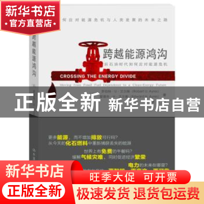 正版 跨越能源鸿沟:后石油时代如何应对能源危机 (美)罗伯特·U·