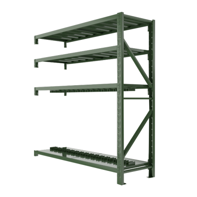 乙壬消防铁锹镐农具摆放架安保装备器材存放架绿色货架盾牌架重型-副架