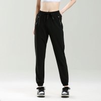 休闲裤男夏季薄款防晒大码阔腿运动长裤夏季女冰丝裤