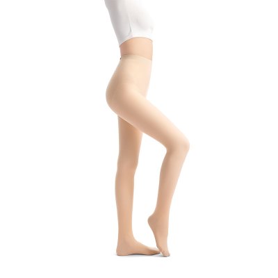 小野和子25年双层光腿5代精装薄绒连脚款 白皙肤色 短款