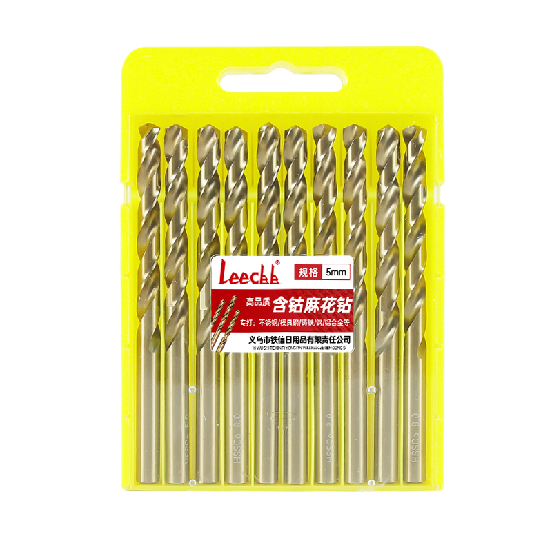 Leecbb 含钴钻头 5mm 根