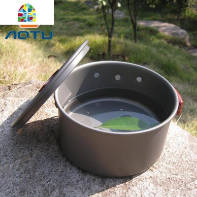 户外1-2人2-3人野营套锅便携锅具套装多人不粘锅野营炊具组合 FENGHOU DS700(5-6人套锅)