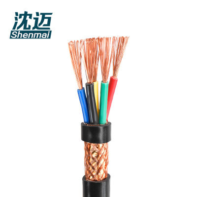 沈迈 铜芯软电线 ZR-RVVP-450/750V-5*1.5mm²/米