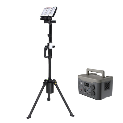 OHUI OHJW5176 100W LED 多功能移动照明系统套装(含1800W外置电源) IP66 DC22.2V