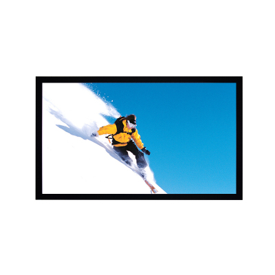 经科JK正背双投小边框中边框平面画框幕软幕投影机投影仪幕布159寸16:10